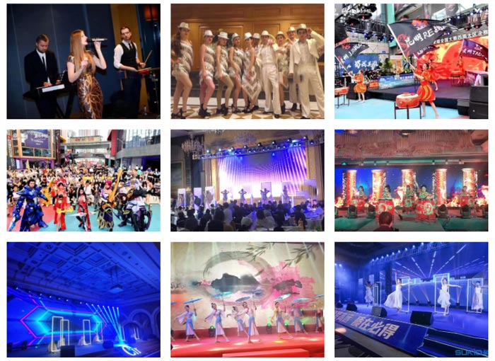 廣州商業(yè)演出公司-提供歌手、舞蹈、樂隊、模特禮儀、暖場演藝節(jié)目